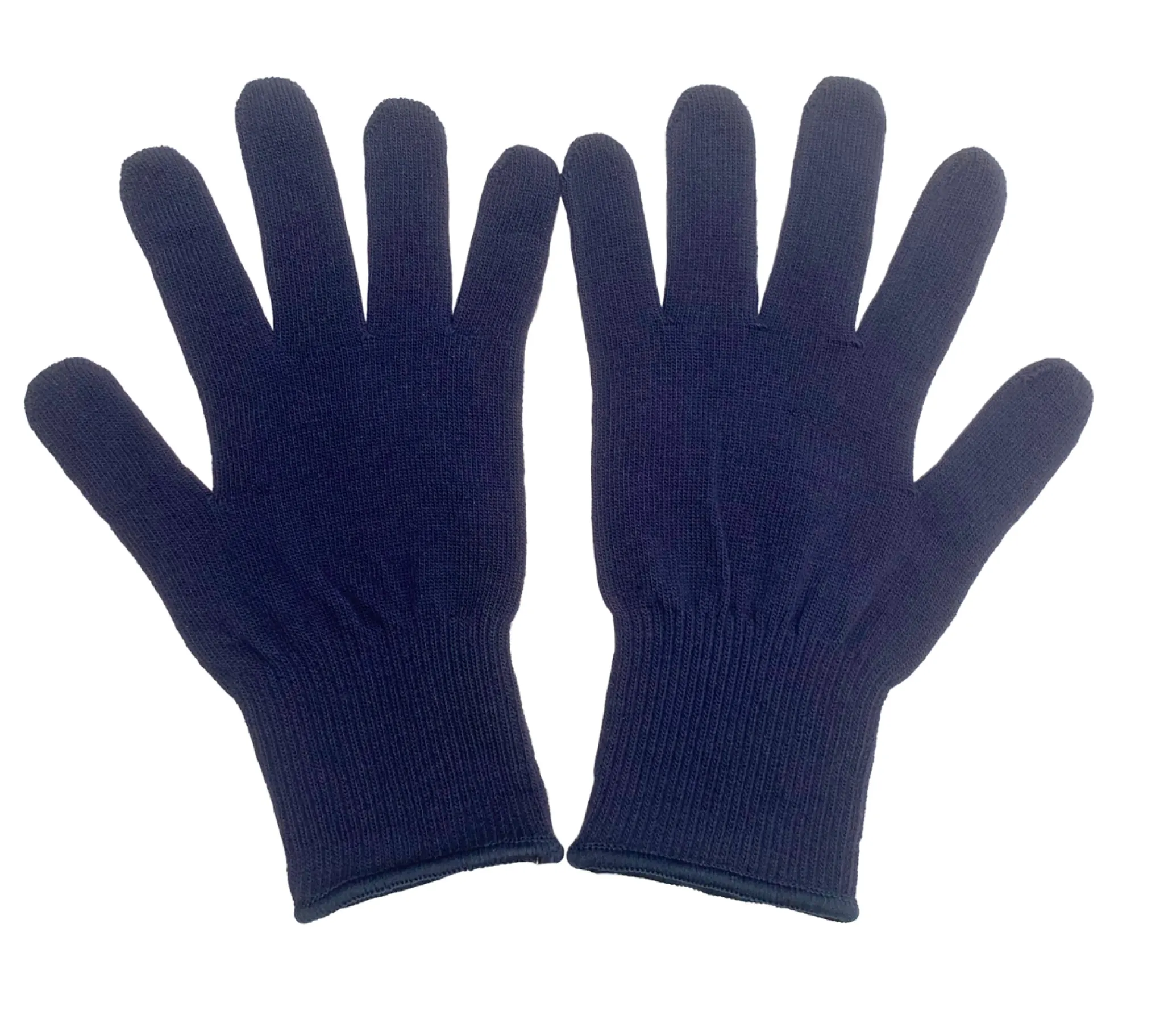 13G navy blue liner glove one size general purpose clean room light assembly